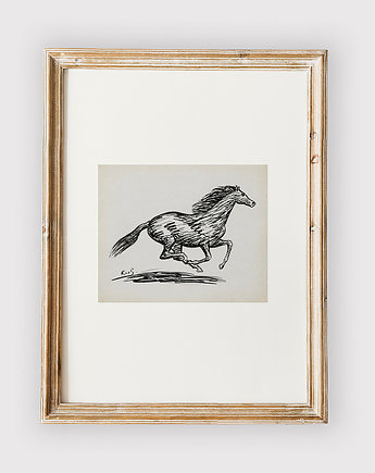 Plakat VINTAGE HORSE, OSOBY - Prezent dla teścia