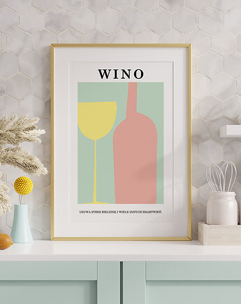Plakat Wino, MoonDay