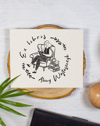 Stempel Ex Libris do książek - zestaw prezentowy, RetroNadruk