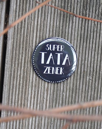 Magnes personalizowany dla taty na dzień ojca, Sowia Aleja