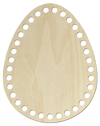 Baza Podstawa Spód ze Sklejki do Szydełkowania Makramy Pisanka Wielkanocna, smxdsgn