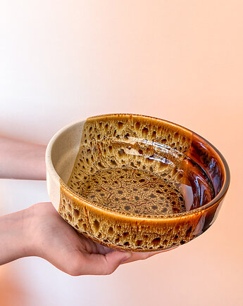 Miska  [wzór: gepard]  17  cm, FORMY PROSTE