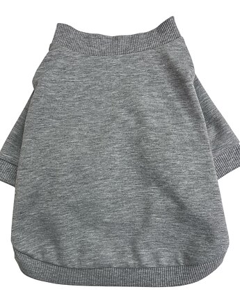 Bluza dla psa z kapturem Szary melanż, Psia szafa