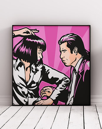 "Pulp Fiction", grafika Pop Art, Pas De LArt