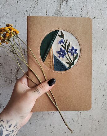 Notes patchwork kwiat, Zapętlona Nitka