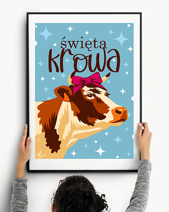 Plakat  Krowa, Project 8