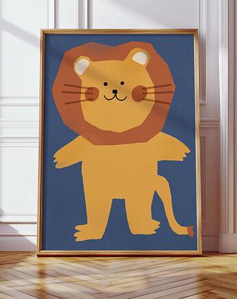 Plakat Mały lew, MUKI design