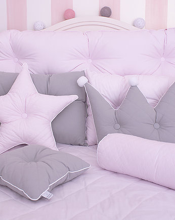 Poduszka korona szara, Roomee Decor