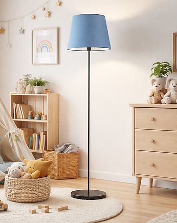 Nowoczesna lampa stojąca dla dzieci VASTO KIDS z abażurem, LYSNE