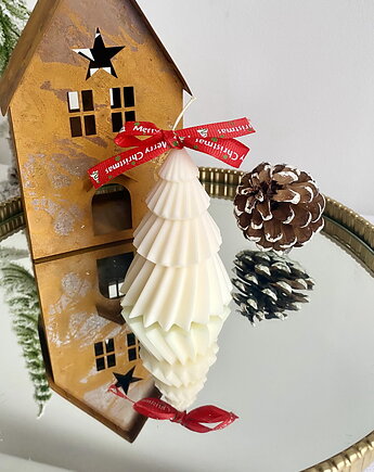 Świeca ekologiczna sojowa dekoracyjna "Christmas Tree " 88x64mm, Coccola JEWELLERY