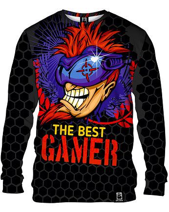Bluza Bez Kaptura Męska DR.CROW Gamer, DrCrow