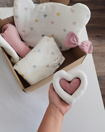 Zestaw prezentowy (narodziny, Chrzest) - warianty kolory, Little Angels