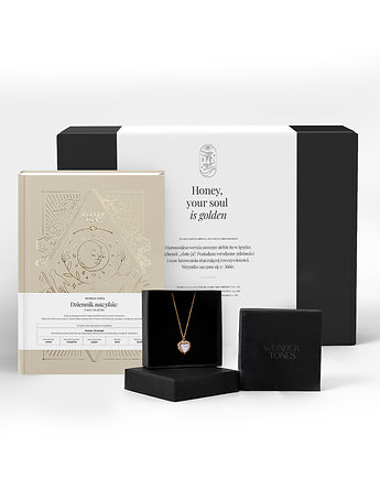 Zestaw Journalingowy: Dziennik Nawyków + Naszyjnik, Wonder Tones