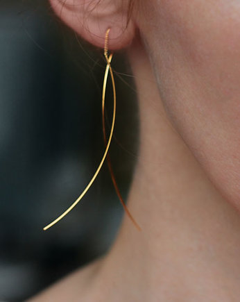 Kolczyki pozłacane Igiełki, Mitsu