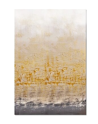 Golden Bay 2, abstrakcja, nowoczesny obraz ręcznie malowany, Galeriai