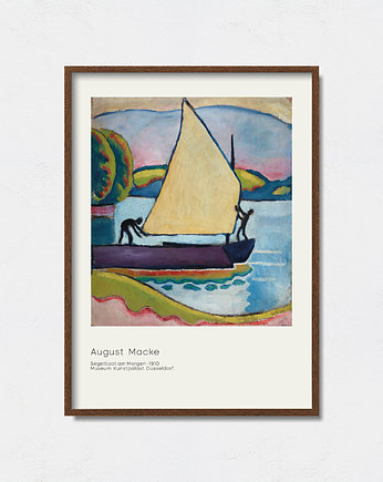 August Macke plakat wystawowy, Pas De LArt