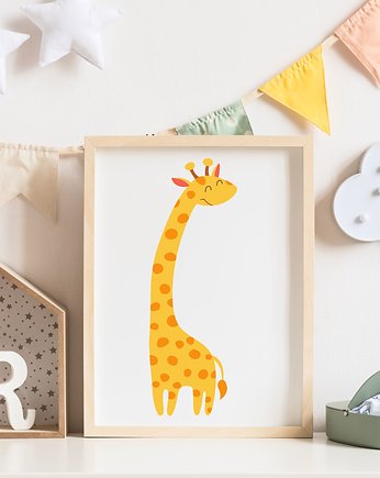 Plakat dla dzieci Żyrafa P406, TamTamTu