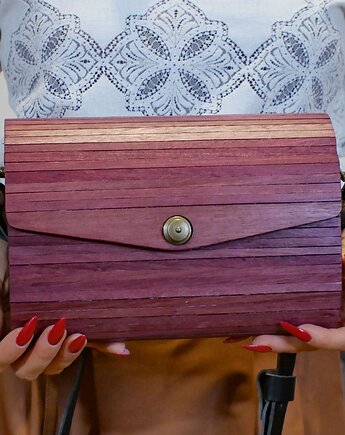 Torebka drewniana TRE - model ISA, Wood Design Studio