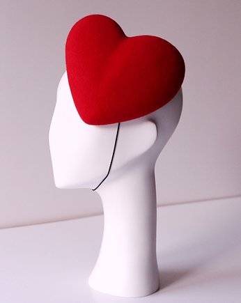 Toczek o kształcie serca, BOZKA Luxury Handmade