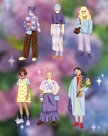 Dziewczyńskie naklejki, Mona Loves Art