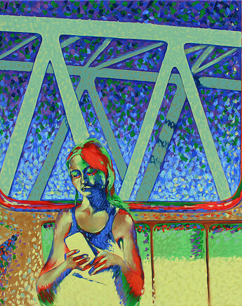 Nomad Akryl na Płótno, 100x100 cm, Lodigi