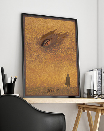 The Hobbit - plakat 50x70 cm -  J.R.R. Tolkien, minimalmill