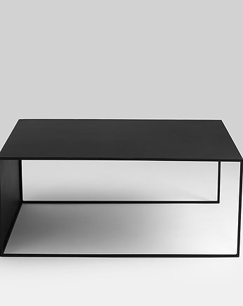 Metalowy stolik kawowy 2 Wall 100x60, czarny, CustomForm