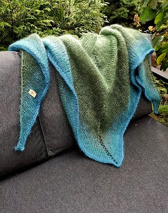 Ptaki w chmurach / puchata, agat handmade