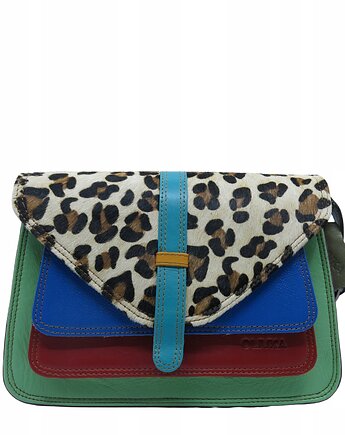 Torebka damska klasyczna elegancka skórzana na ramię pasek OLIVKA, Olivka Warsaw