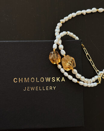 Zestaw  Bransoletka i Naszyjnik, Chmolowska Jewellery
