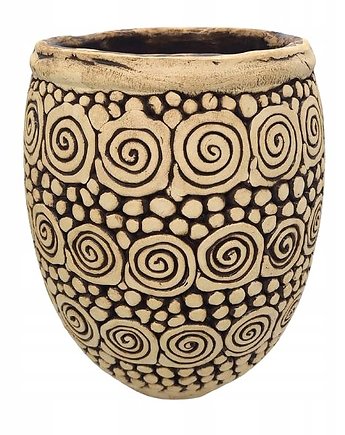 Doniczka Ceramiczna Handmade Rękodzieło Ziemi. Doniczka Ręcznie Robiona, Sklep Angelos