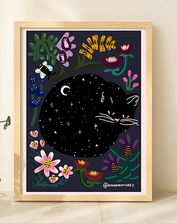Plakat - Galaktyczny Kot, ivoadventures