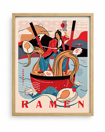 Plakat Ramen - zainspirowani Japonią, Ewelina Gąska