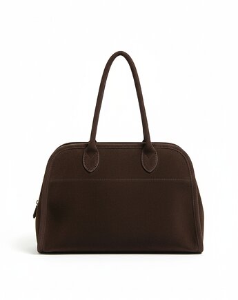 Torebka business chic - LS06 brązowa, Lanti