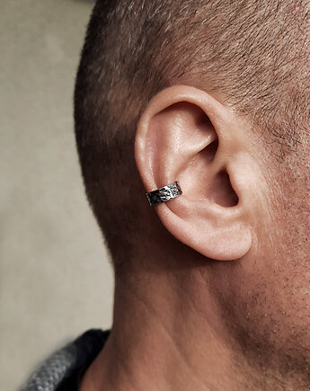 Nausznica męska  SUROWO  BLACK