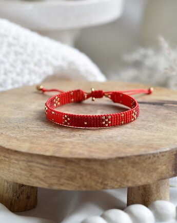 Tkana bransoletka fire weave, Art Vision