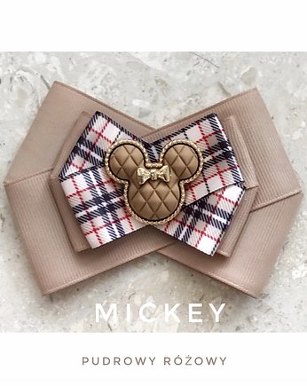 Brosza MICKEY  Krata  Hit! 1szt, Pudrowy Różowy