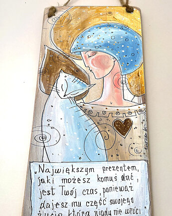 Deseczka z sentencją nr 161 " Największym prezentem jaki możesz...", 4mara Marina Czajkowska