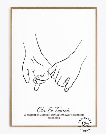 Ręce zakochanych No. 3, Paperblue Studio