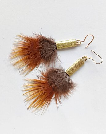 PIÓRKO kolczyki, Katarzyna Kaminska ART