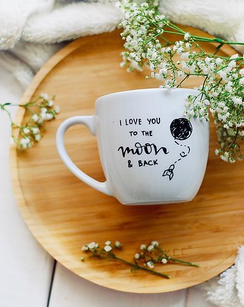 Kubek I LOVE YOU TO THE MOON & BACK, Jędrki