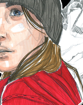 Plakat "Base Camp", Karolina Gajdka