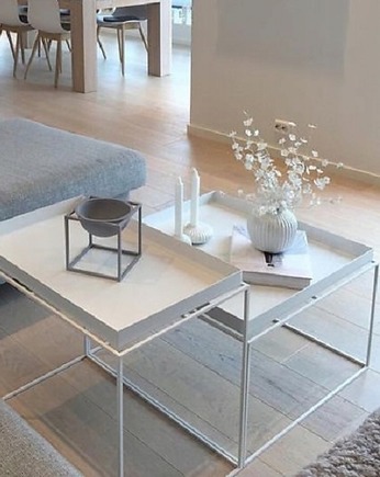 Stolik kawowy metalowy industrialny loftowy zestaw, lofthomedesign