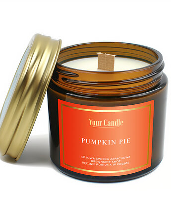 Świeca zapachowa sojowa Pumpkin Pie 120ml- Your Candle, Your Candle