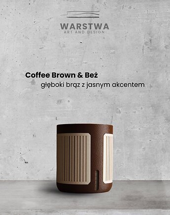 Doniczka Samonawadniająca SOLVA, WARSTWA art and design