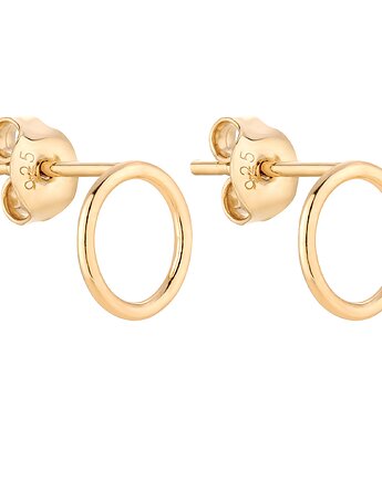 Złote kolczyki obręcze, SOTHO