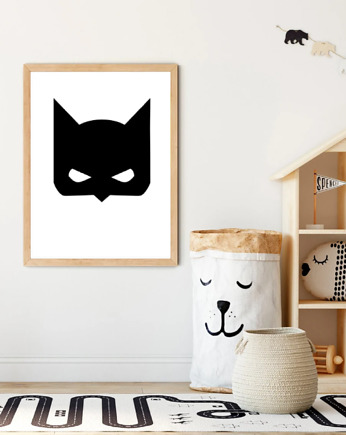 PLAKAT DO POKOJU DZIECKA Batman dla chłopca, black dot studio