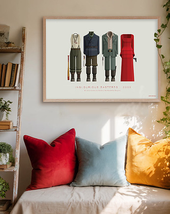 Plakat Bękarty wojny / Inglourious Basterds, minimalmill