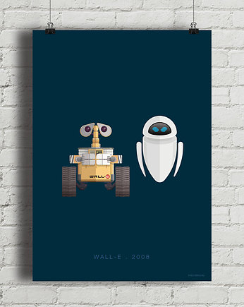 Plakat Wall-E, minimalmill