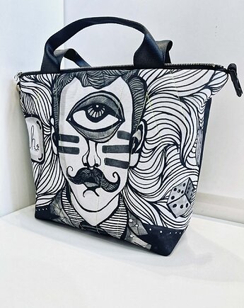 Art MIMA bag SHORT & Marcina Painty print, MIMAbags